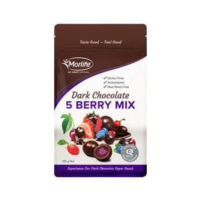 Morlife Dark Chocolate 5 Berry Mix 125g